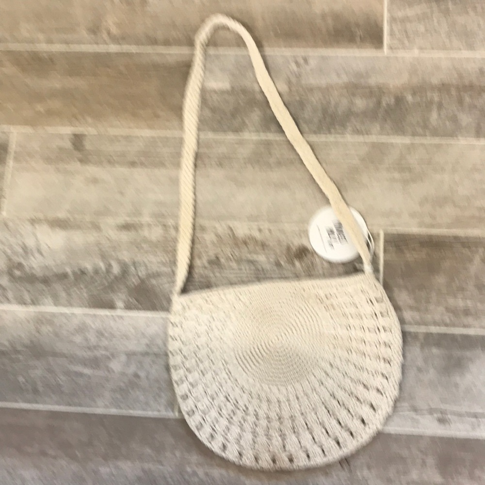 Sweet summer macrame bag
